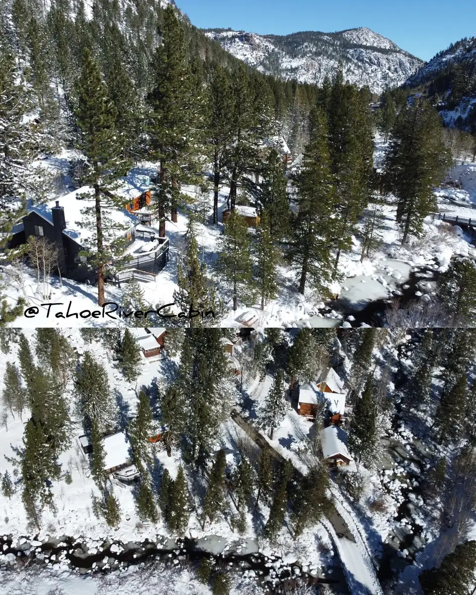 Come relax and experience winter in the cozy Tahoe River Cabin. Conveniently located 25 minutes from the Kirkwood and Heavenly Ski Resorts. Book your snow adventures today!

#laketahoe #laketahoecabin #tahoesouth #visittahoe #laketahoevacationrentals